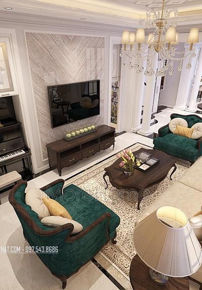 Thiết kế biệt thự VinHomes RiverSide - Chị Phương